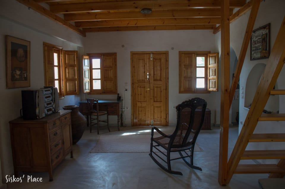 Cottage, 2 Bedrooms, Sea View, Courtyard Area | Living area | Flat-screen TV, video-game console, DVD player
