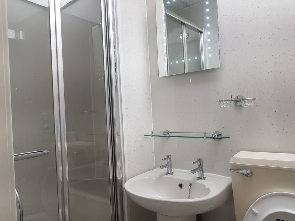 Family Double or Twin Room, Private Bathroom | Bathroom | Shower, free toiletries, hair dryer, towels