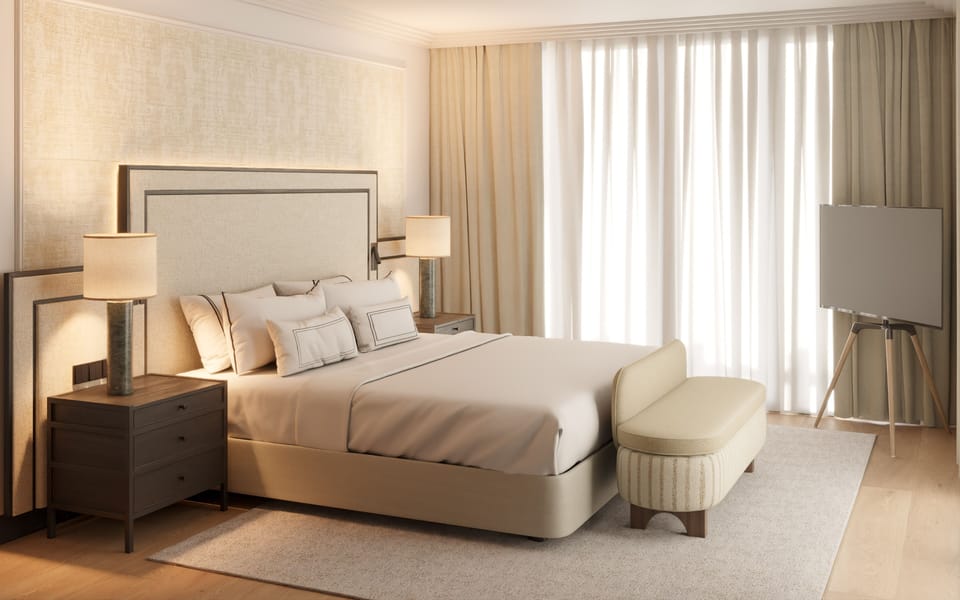 Penthouse (Suite) | Minibar, desk, iron/ironing board, free WiFi