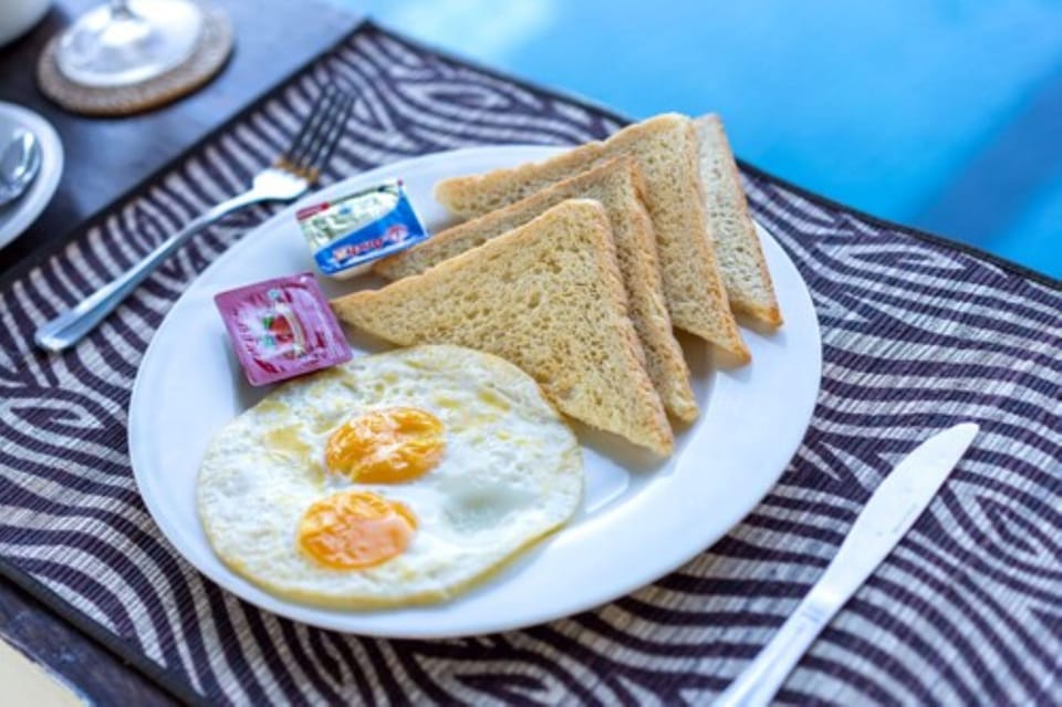 Daily English breakfast for a fee
