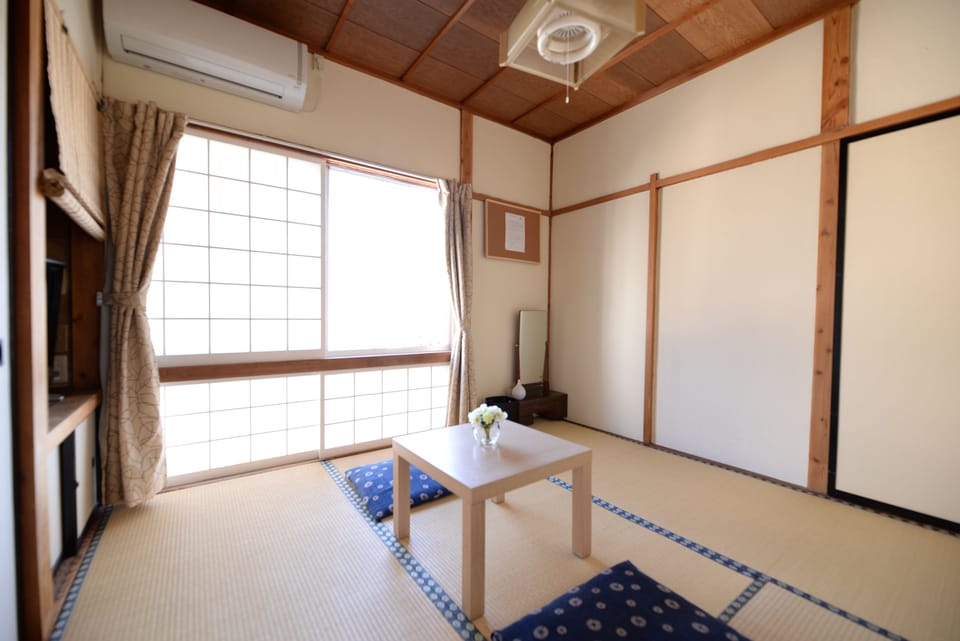 Japanese Style Room for 3 Guests, 2F Harborview, Non smoking [Winter only:Kotatsu], Pets Not Allowed | Laptop workspace, WiFi (free), bed sheets