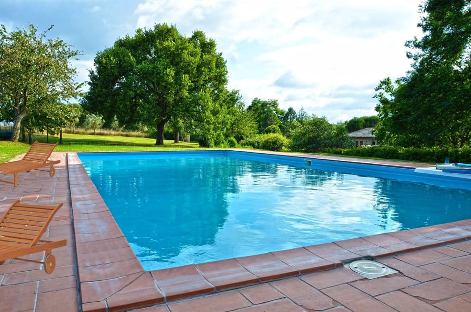 Seasonal outdoor pool