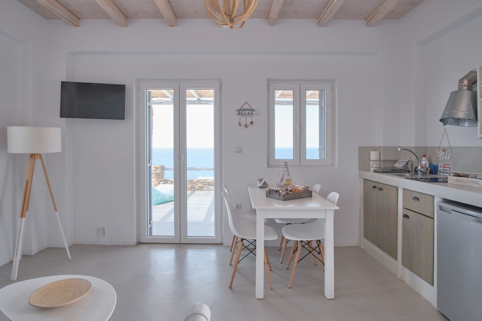 Superior Suite, 2 Bedrooms, Sea View | Living area | 32-inch flat-screen TV with digital channels, TV