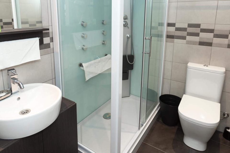 Standard Single Room | Bathroom | Shower, free toiletries, hair dryer, towels