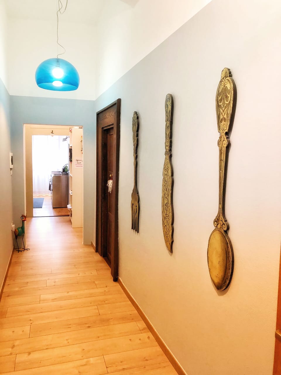 Interior entrance