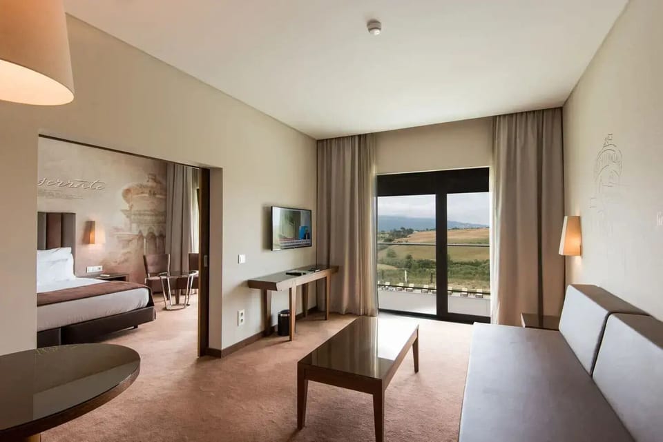 Minibar, in-room safe, blackout drapes, free WiFi