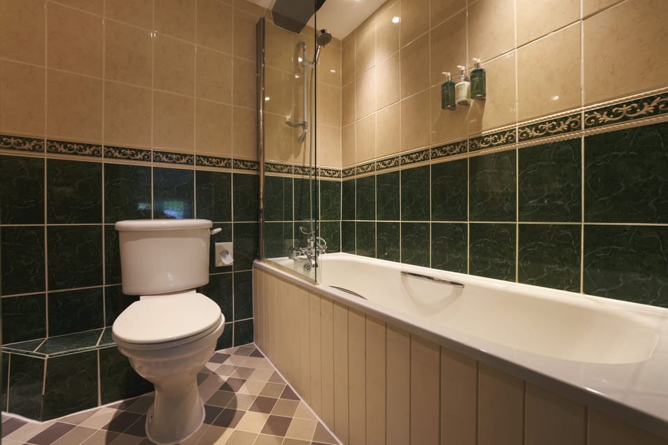 Free toiletries, hair dryer, towels, soap