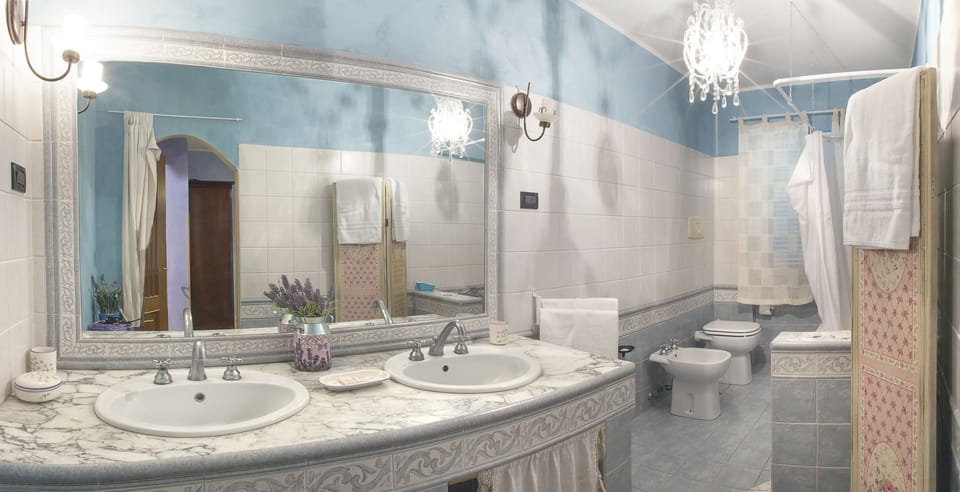 Executive Double Room | Bathroom | Free toiletries, hair dryer, towels