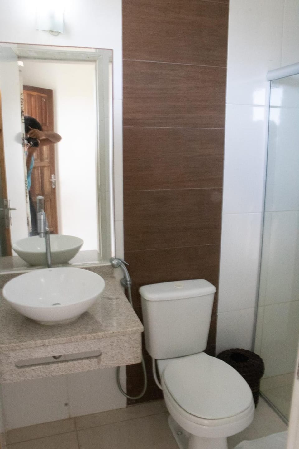 Shower, free toiletries, hair dryer (on request), towels