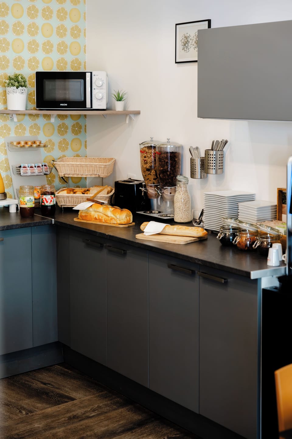 Daily continental breakfast for a fee