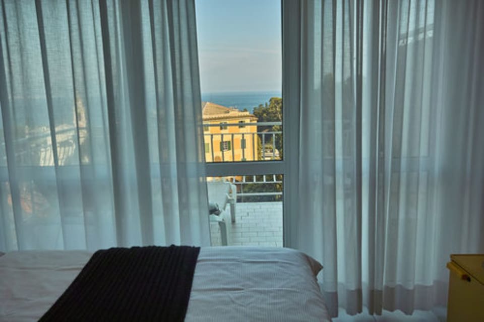 Superior Double Room, Terrace, Sea View (frontal) | Down comforters, memory foam beds, in-room safe, desk