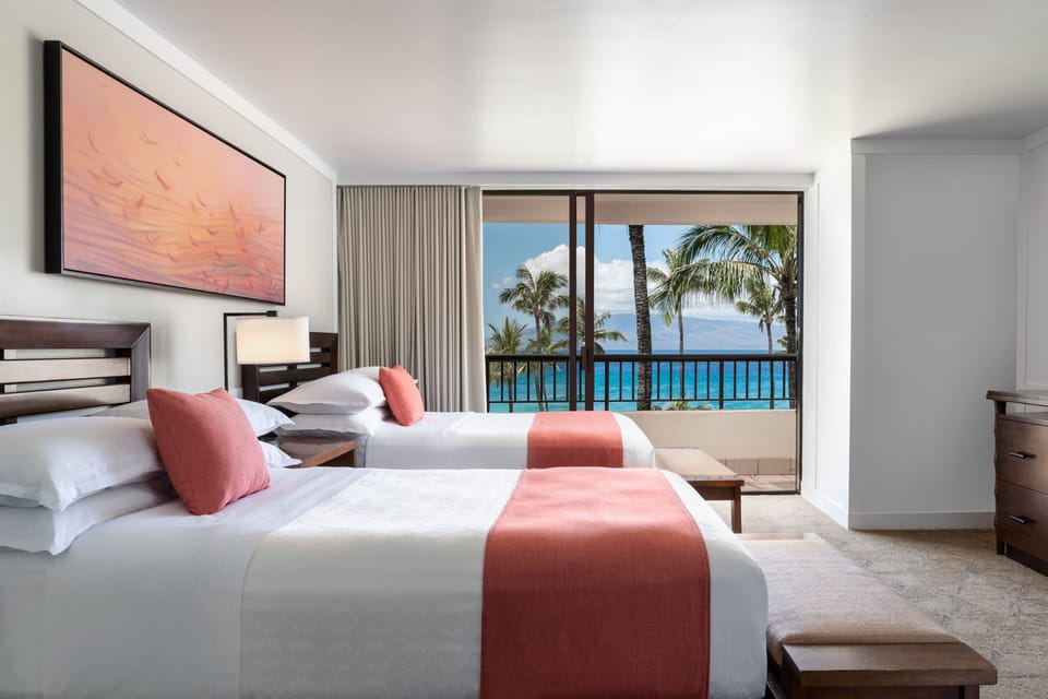 1 Bedroom Suite Ocean View 1 King or 2 Double | In-room safe, desk, blackout drapes, iron/ironing board