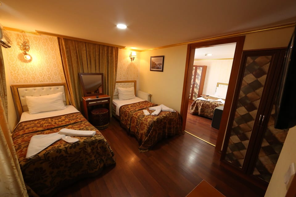 Family Room | Minibar, desk, soundproofing, iron/ironing board