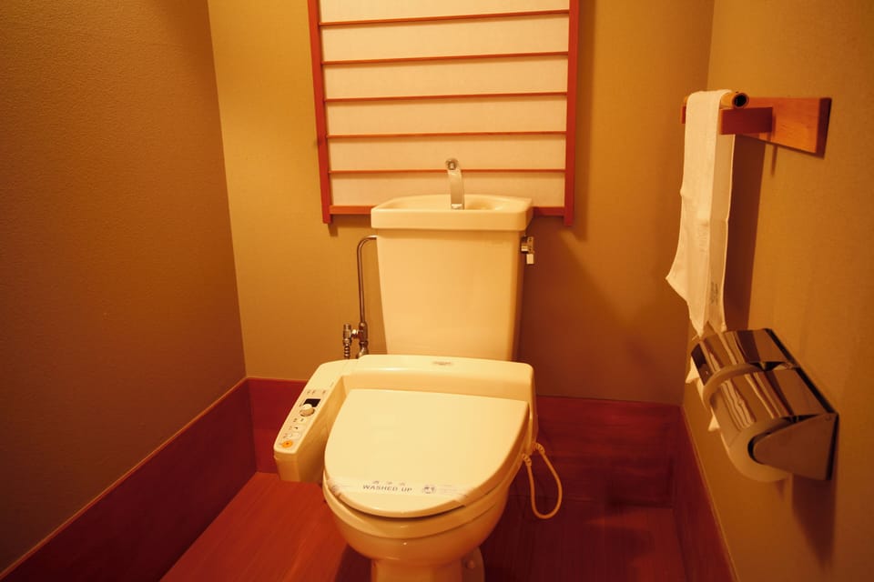 Free toiletries, hair dryer, bidet