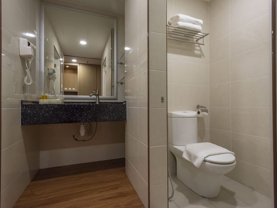 Family Suite | Bathroom | Shower, towels