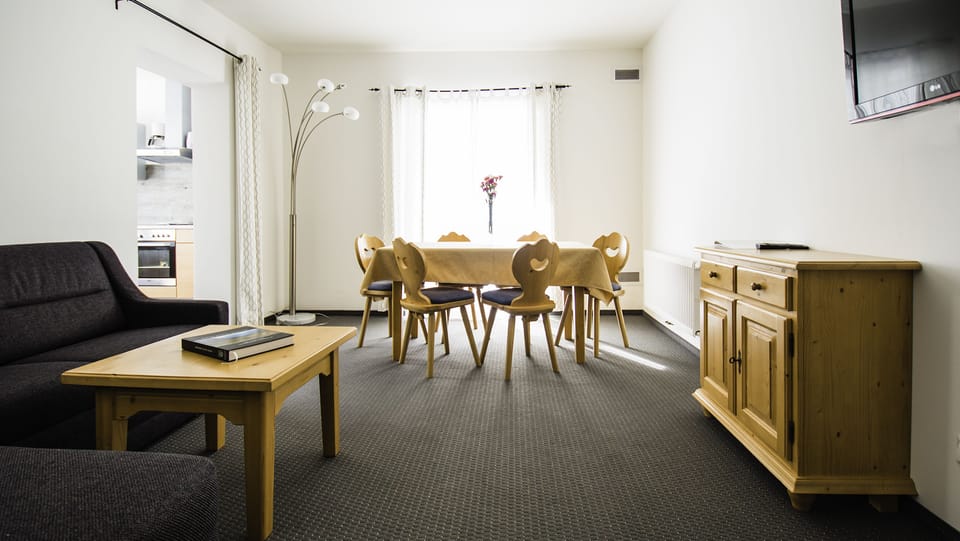 Comfort Apartment, 2 Bedrooms | Living area | Flat-screen TV