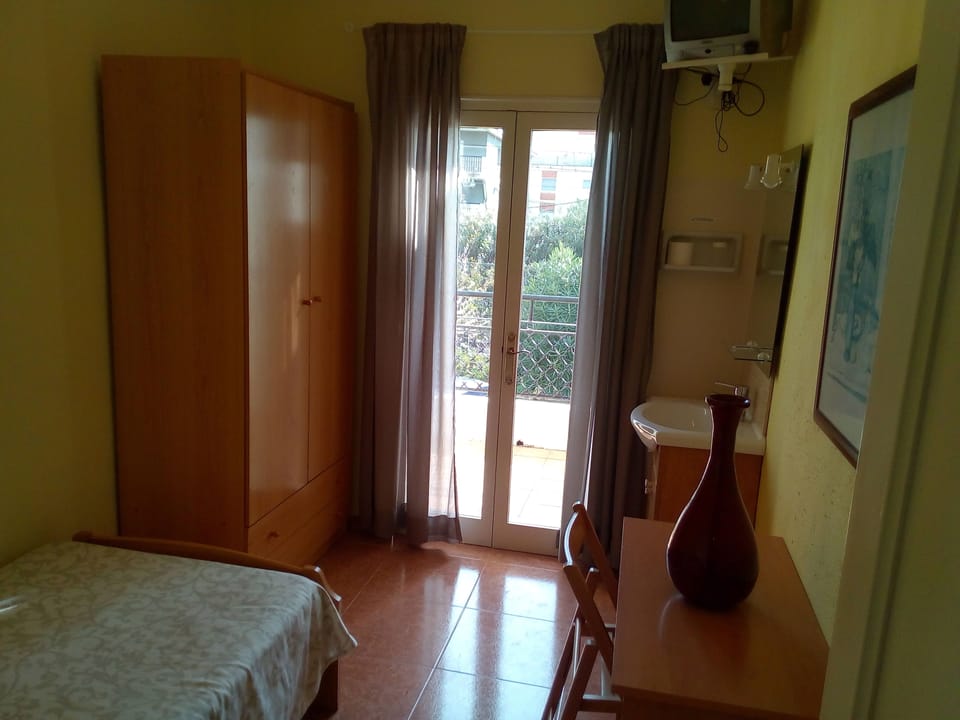 Basic Single Room, Shared Bathroom | Desk, blackout drapes, free WiFi, bed sheets