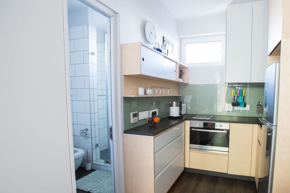 Microwave, oven, espresso maker, coffee/tea maker