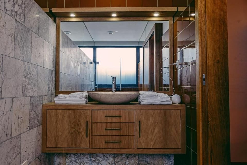Double Room, Garden View | Bathroom | Shower, free toiletries, hair dryer, bathrobes