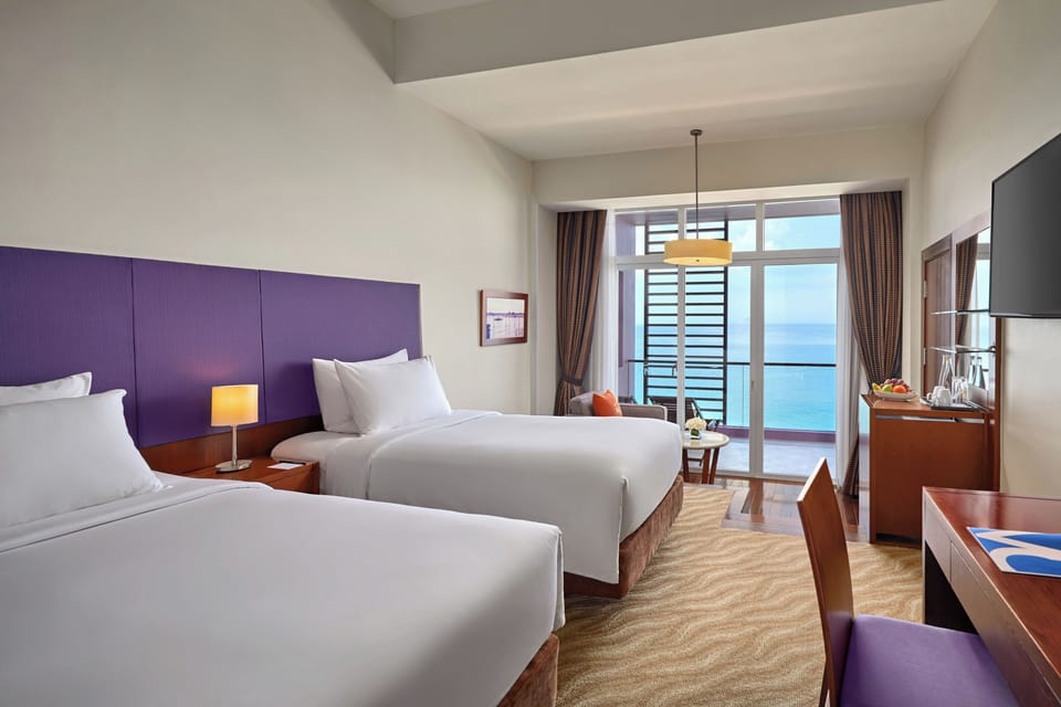 Superior Room, 2 Twin Beds, Ocean View | Beach/ocean view