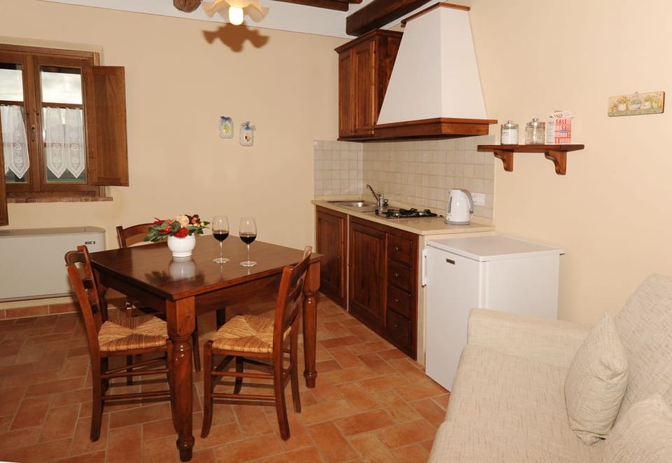 Apartment, 1 Bedroom | Private kitchenette | Coffee/tea maker, shared fridge, stovetop, electric kettle