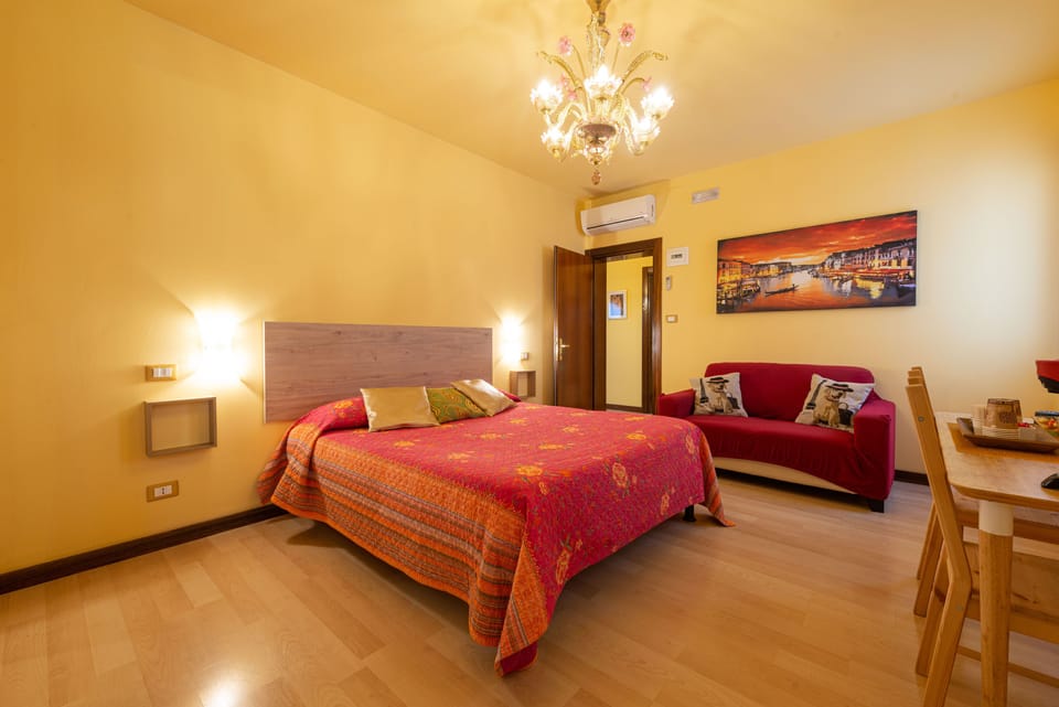 Superior Double Room with Private External Bathroom and Terrace | 1 bedroom, premium bedding, in-room safe, blackout drapes