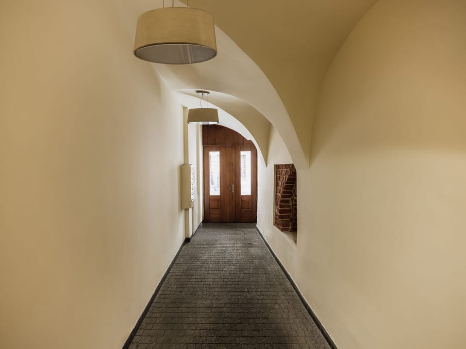 Interior entrance