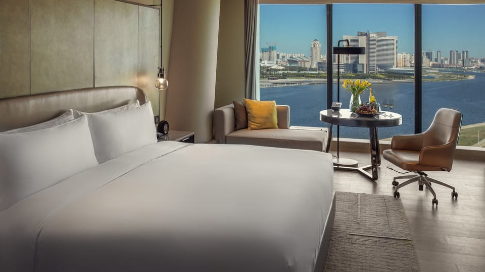 Hypo-allergenic bedding available, down comforters, minibar