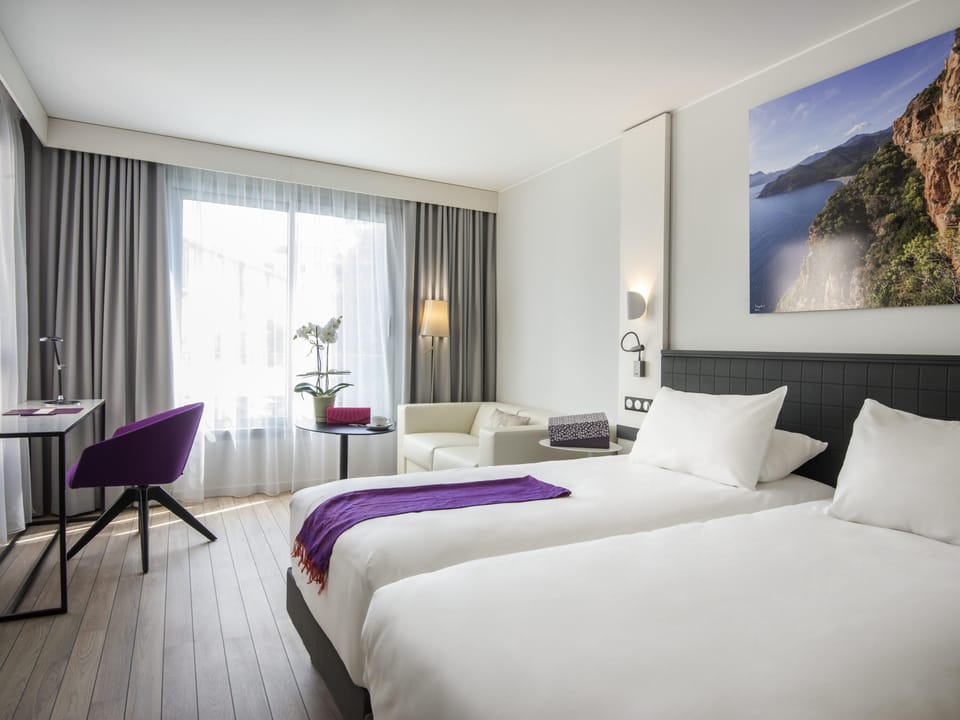 Superior Room, Multiple Beds | Premium bedding, in-room safe, individually decorated, desk