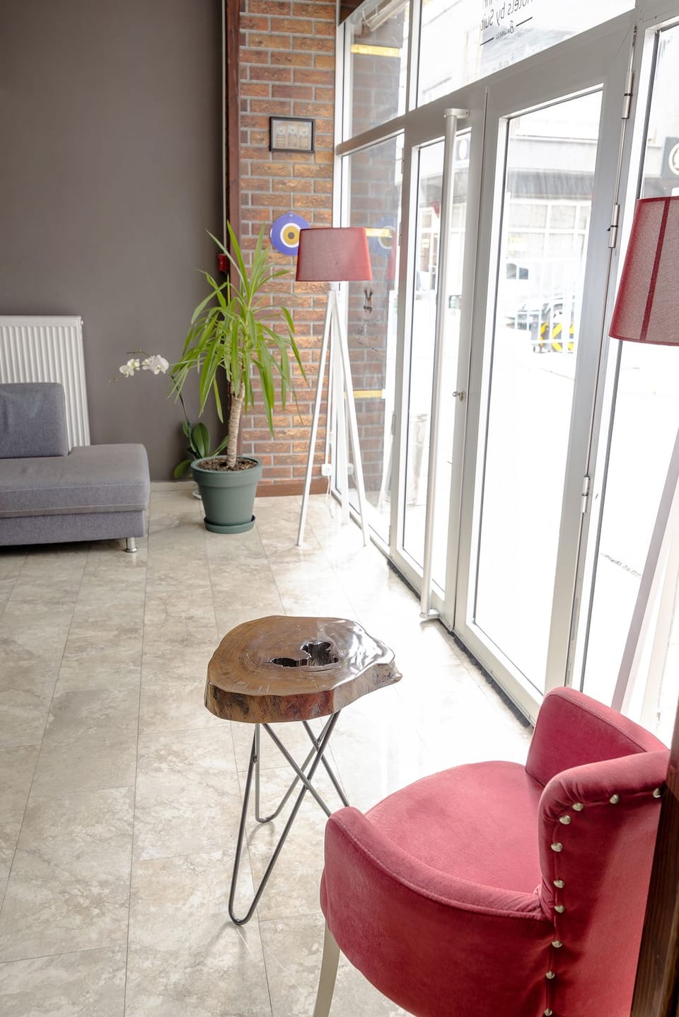 Lobby sitting area