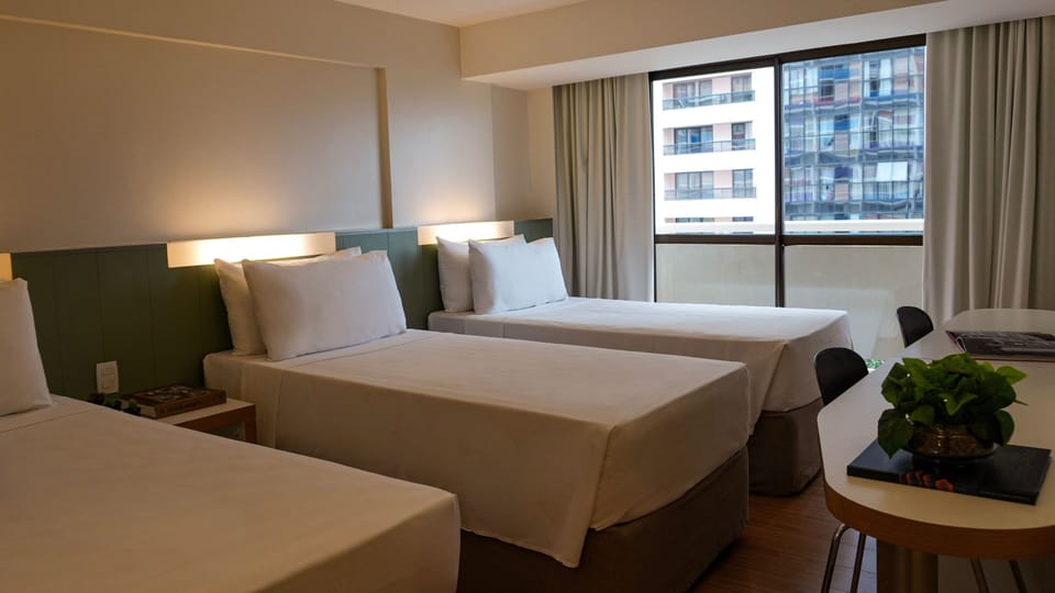 Standard Triple Room | In-room safe, desk, blackout drapes, free WiFi
