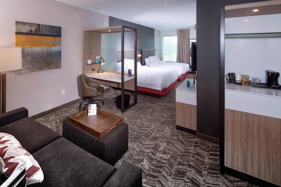 Premium bedding, pillowtop beds, in-room safe, individually furnished