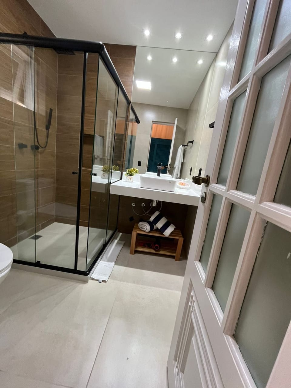 Double or Twin Room, Sea View | Bathroom | Shower, free toiletries, hair dryer, towels