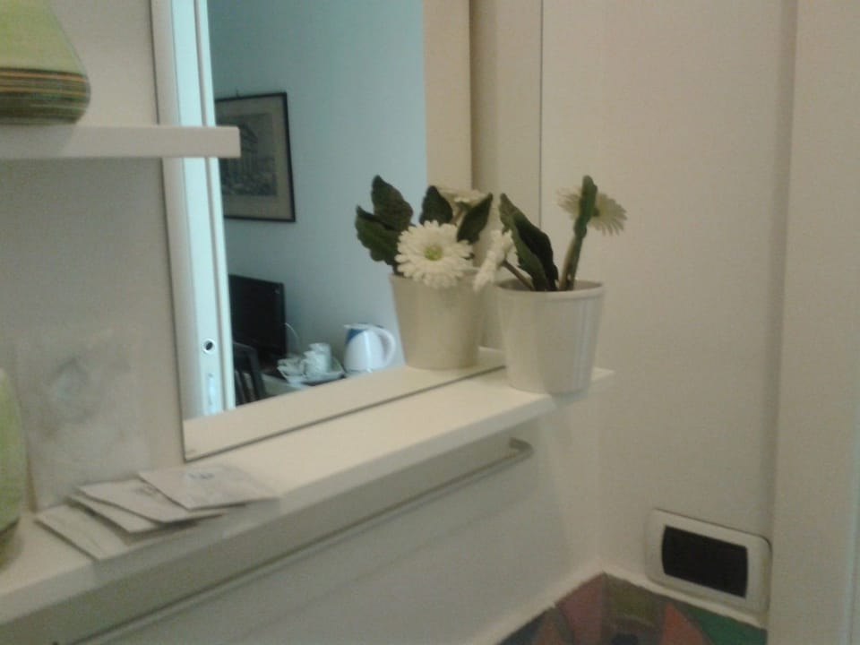 Shower, free toiletries, hair dryer, bidet