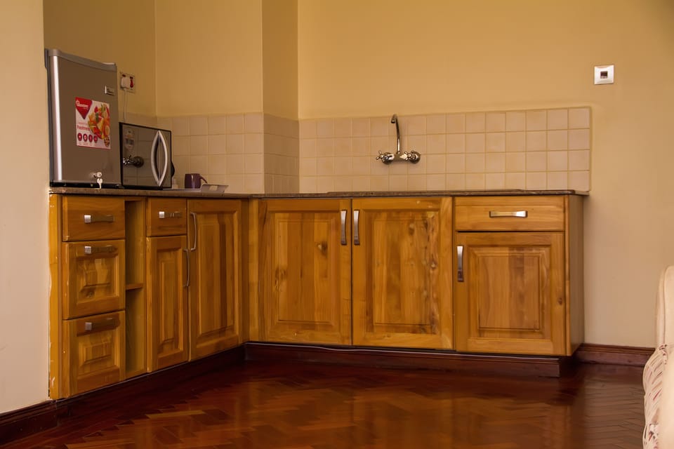 Junior suite with living room & bathtub | Private kitchen | Electric kettle