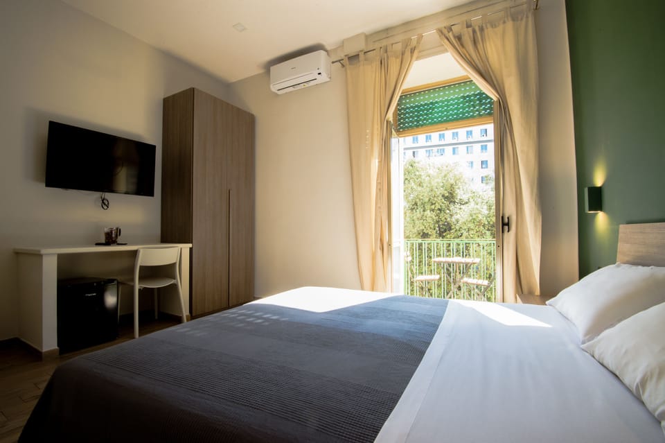 1 bedroom, premium bedding, desk, iron/ironing board