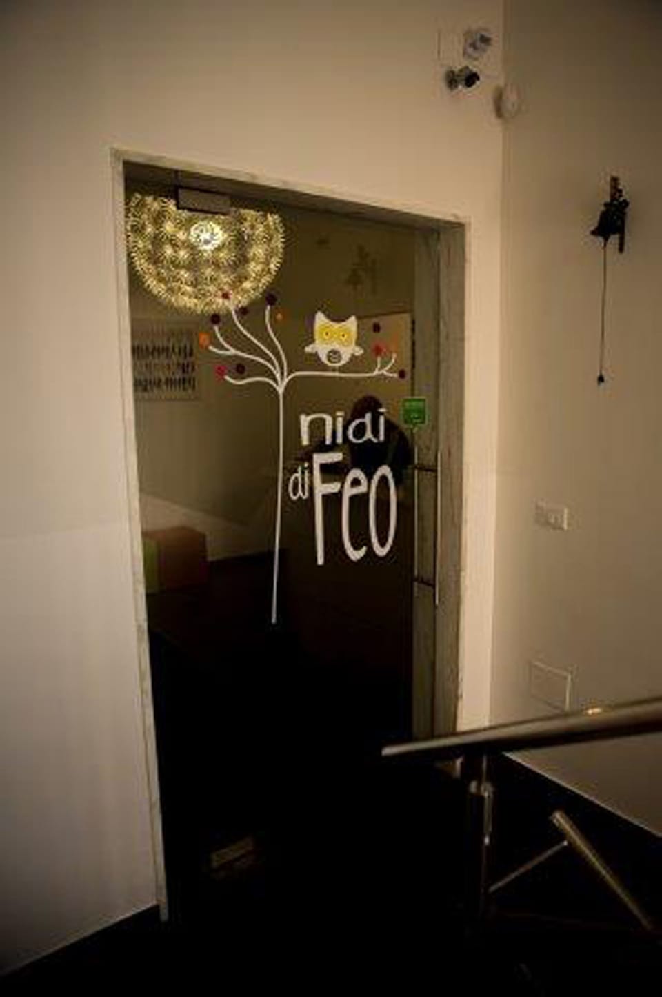 Interior entrance
