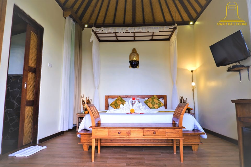 Double Room, Pool View | In-room safe, desk, free WiFi, bed sheets