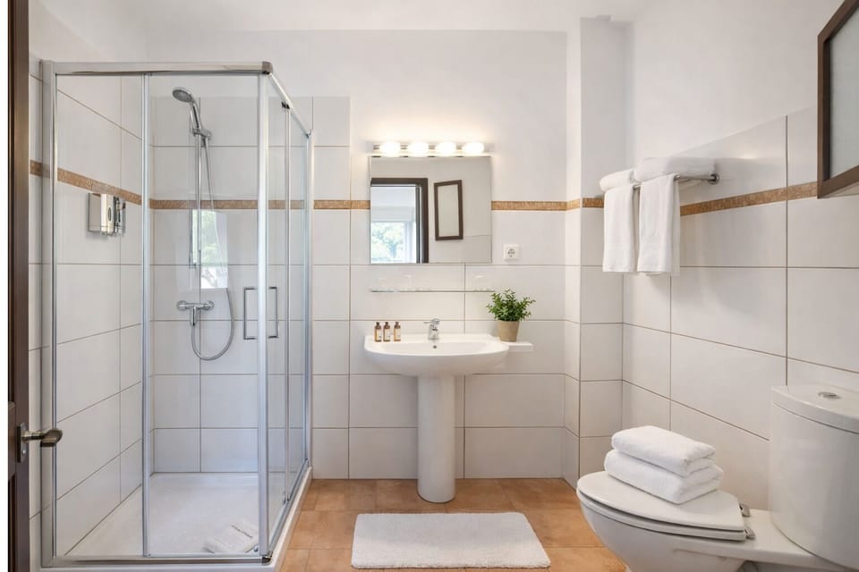 Free toiletries, towels