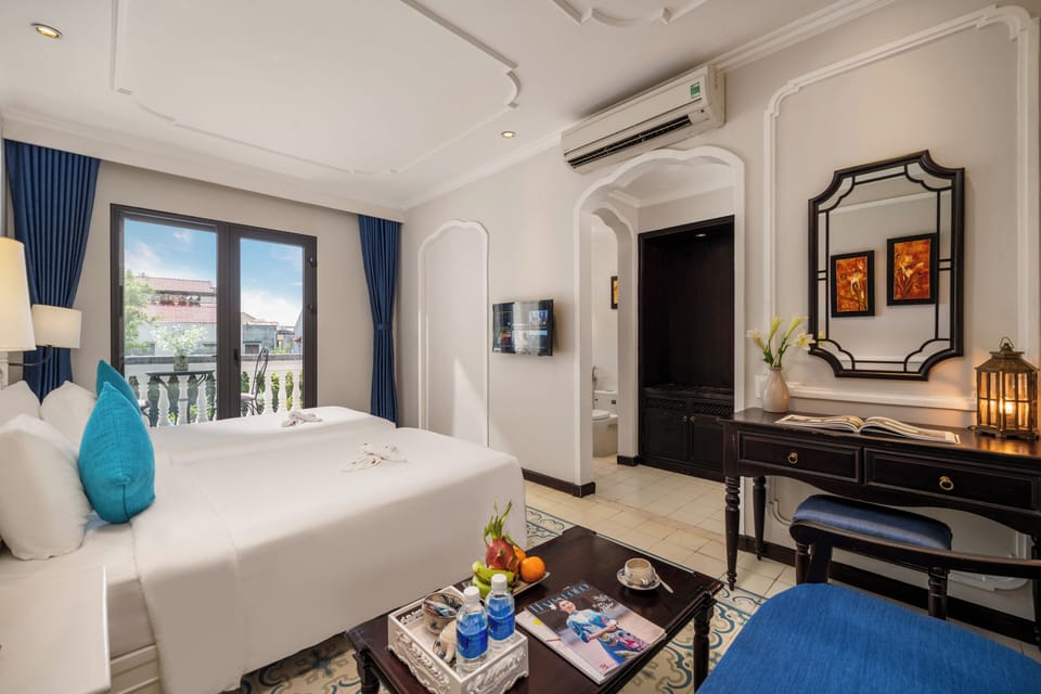 Deluxe Double or Twin Room, Balcony | Down comforters, minibar, in-room safe, individually decorated