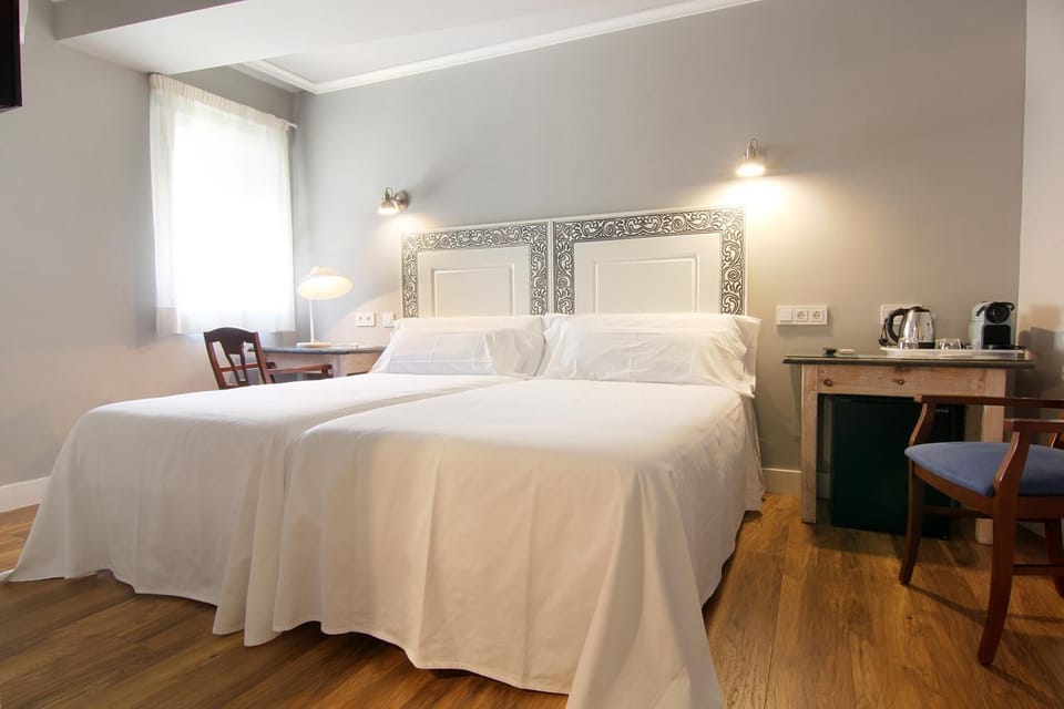 Free minibar items, in-room safe, individually decorated