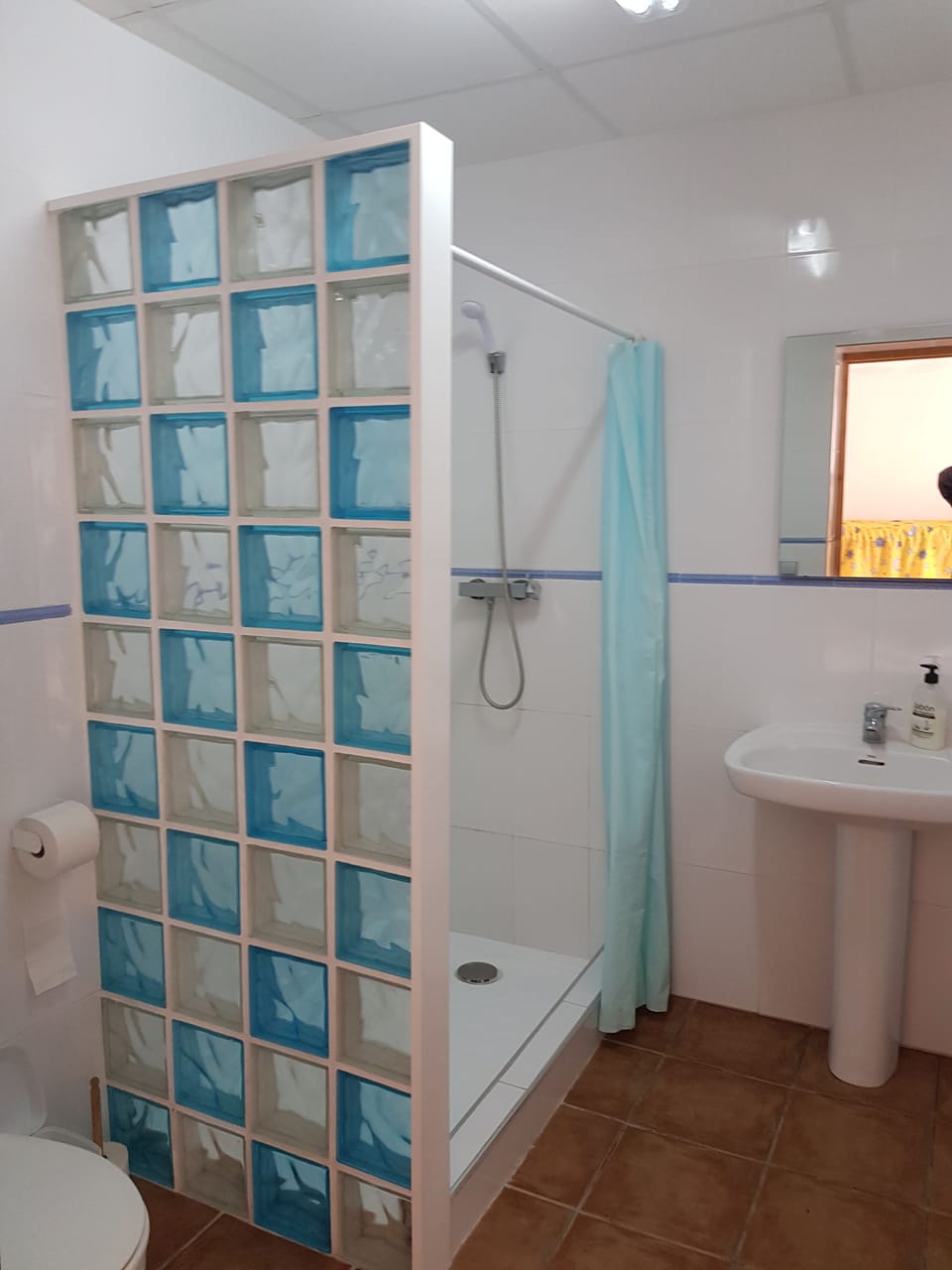 Quadruple Room | Bathroom | Shower, deep soaking tub, towels