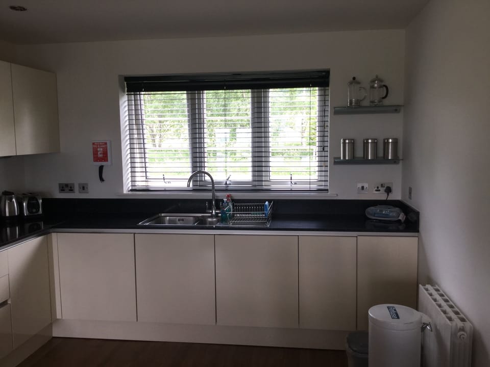 Apartment | Private kitchen | Full-size fridge, microwave, oven, stovetop