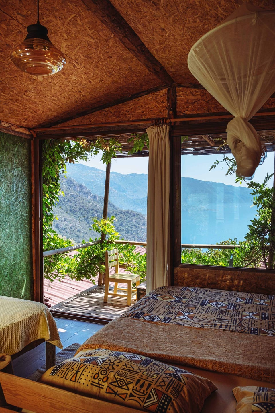 Panoramic Bungalow, Multiple Beds, Sea View | Free WiFi, bed sheets