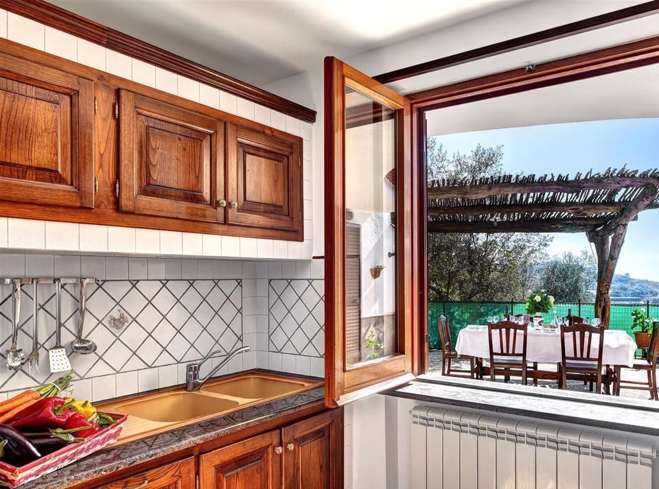 Villa, 3 Bedrooms | Private kitchen | Full-size fridge, oven, stovetop, electric kettle