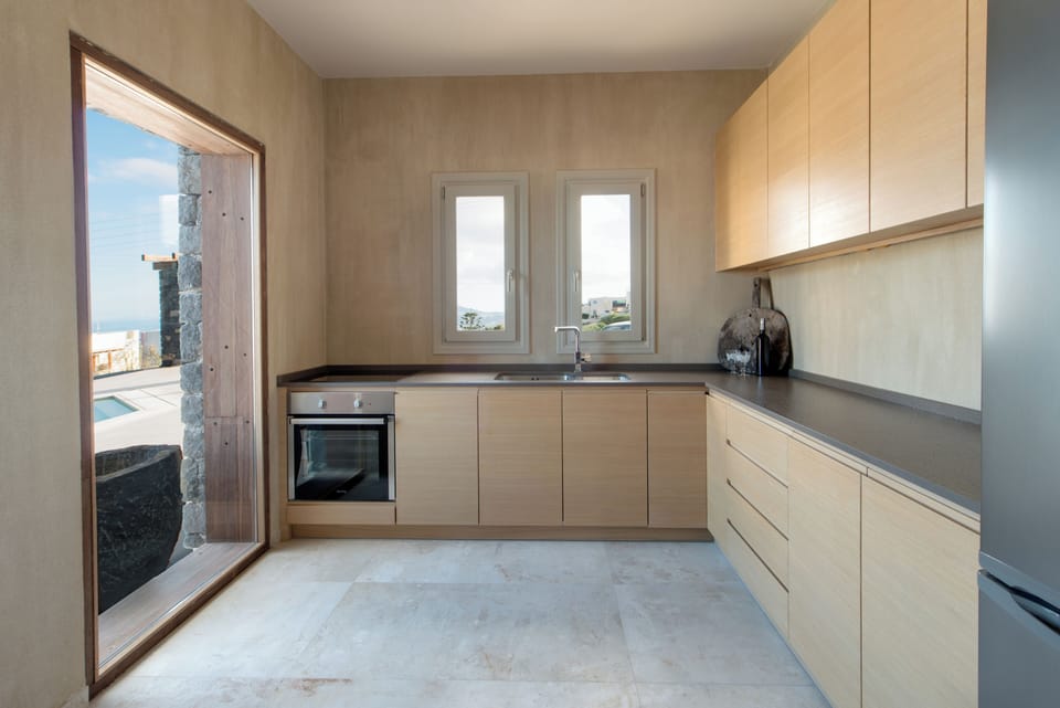 Luxury Villa, 2 Bedrooms | Private kitchen | Fridge, microwave, oven, stovetop
