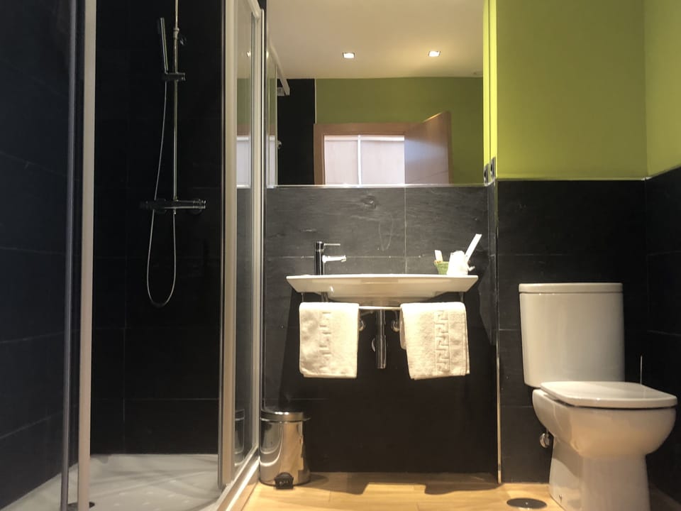 Double Room, 1 Queen Bed | Bathroom | Shower, free toiletries, hair dryer, bidet