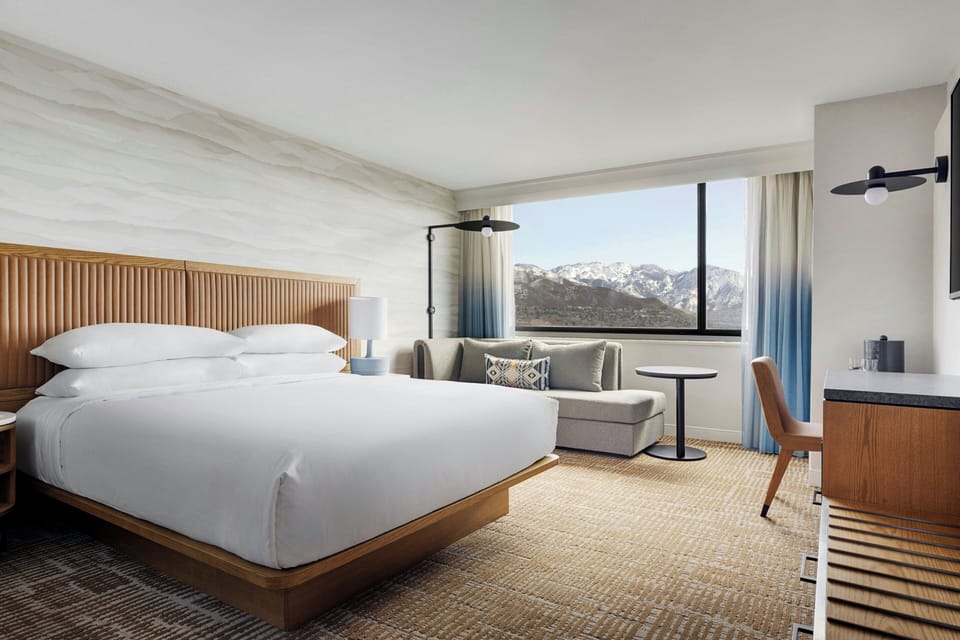 Premium bedding, minibar, in-room safe, desk