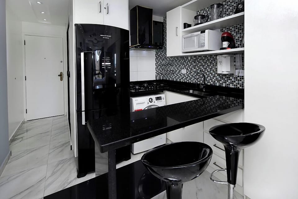 Apartment | Private kitchen | Fridge, microwave, stovetop, coffee/tea maker
