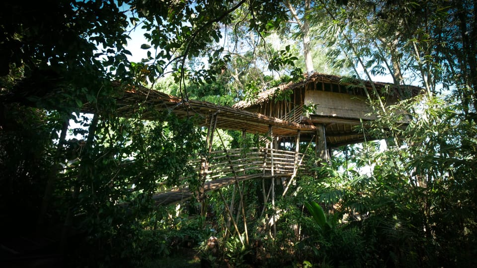 Villa Tree House | Desk, WiFi (free), bed sheets